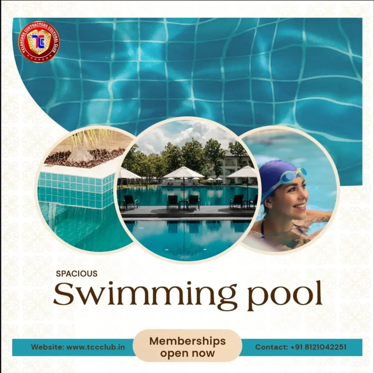 Spacious Swimming Pool